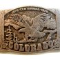 Vintage 1876 - 1976 Colorado Centennial Belt Buckle by CDC