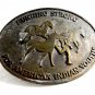 Running Strong For American Indian Youth Wild Horses Belt Buckle 092214