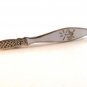 Siam Sterling White Niello Dancer Lady Dagger Tie Clasp - a
