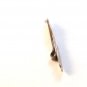 Siam Sterling White Niello Dancer Lady Dagger Tie Clasp - a