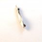 Siam Sterling White Niello Dancer Lady Dagger Tie Clasp - a