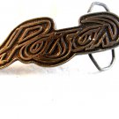 1992 Poison Belt Buckle Made in U.S.A. by Cyanide Merchandizing