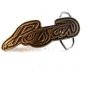 1992 Poison Belt Buckle Made in U.S.A. by Cyanide Merchandizing