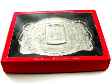 50 Cent Wallet or Cigarettes or ??? Compartment Belt Buckle No. 1 7214 MIB