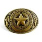 The State of Texas Brushed Goldtone w/ Black Belt Buckle 2192014
