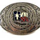 1985 Texas Sesquicentennial Celebration Silvertone Belt Buckle #11012013