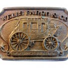 Vintage Wells Fargo & Co. Since 1852 Belt Buckle