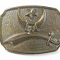 Vintage Shriners Masonic Buckle Unmarked 61315