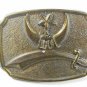 Vintage Shriners Masonic Buckle Unmarked 61315