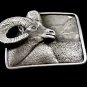 Big Horn Sheep Pewter Belt Buckle by KEV Made in USA 6514 Old New Stock