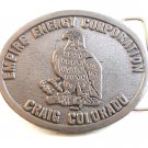 Vintage Empire Energy Corporation Craig Colorado Belt Buckle