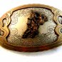 Vintage Cowboy Rodeo Western Broncho Busting Belt Buckle 04042013ll
