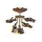 Vintage Charm Holder w/ Policeman Newspaper Boy etc Brooch