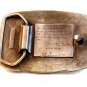 Vintage Finney Co. Hides & Tannery Holcomb, Kansas Belt Buckle