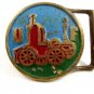 1970's UF United Firemans Insurance Company Belt Buckle 100114