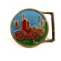 1970's UF United Firemans Insurance Company Belt Buckle 100114