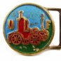 1970's UF United Firemans Insurance Company Belt Buckle 100114