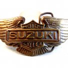 Vintage Suzuki Motor Cycles Belt Buckle