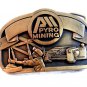Vintage Pyro Mining Belt Buckle