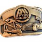 Vintage Pyro Mining Belt Buckle