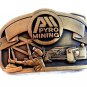 Vintage Pyro Mining Belt Buckle