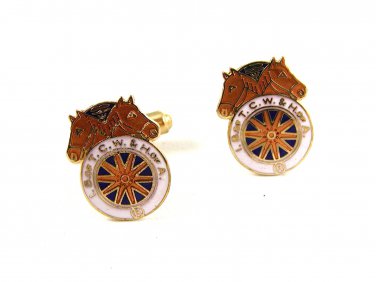 I.B. of T.C.W.& H. OF A. Teamsters Workers Helpers Cufflinks Not Marked