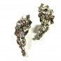 Vintage Sparkley Rhinestone Clip On Earrings Unbranded 71215bb