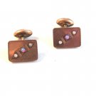 Victorian Gold Tone & Opals Cufflinks