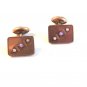 Victorian Gold Tone & Opals Cufflinks