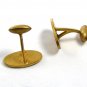 Victorian / Edwardian True Vintage Goldtone Cufflinks Not Marked 101614
