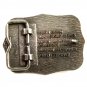 Mini 1980 National Finals Rodeo Calf Roping Belt Buckle by Hesston 72514