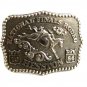 Mini 1980 National Finals Rodeo Calf Roping Belt Buckle by Hesston 72514