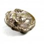 Art Nouveau Gibson Girl Silvertone Brooch Unmarked 101614