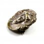 Art Nouveau Gibson Girl Silvertone Brooch Unmarked 101614