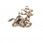 Sterling Silver Buck Deer Reindeer Christmas Charm / Pendant 81814