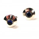 Vintage Silvetone & Bue Cufflinks Unbranded 71415