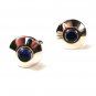 Vintage Silvetone & Bue Cufflinks Unbranded 71415