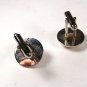 Vintage Silvetone & Bue Cufflinks Unbranded 71415