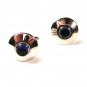 Vintage Silvetone & Bue Cufflinks Unbranded 71415