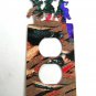 3 Cowboys Galloping Horses Double Outlet Cover Plate by Steel Images 51315