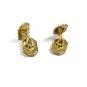 Art Deco True Vintage Goldtone Cufflinks not Marked 101514a