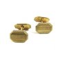 Art Deco True Vintage Goldtone Cufflinks not Marked 101514a