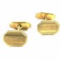 Art Deco True Vintage Goldtone Cufflinks not Marked 101514a