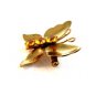 Vintage Coro Goltone Vermeil Butterfly Brooch
