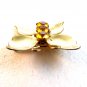 Vintage Coro Goltone Vermeil Butterfly Brooch