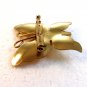 Vintage Coro Goltone Vermeil Butterfly Brooch
