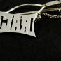 1930's - 50's Letter / Initial R.A.C. Sterling Marcasites Tie Clasp By Brand