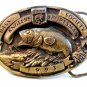 1993 B.A.S.S. Bass Anglers Sportsmans Society Belt Buckle Made in U.S.A.