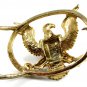 American Eagle Holding American Flag Belt Buckle 71014