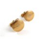 Goldtone Cufflinks No. 2 04212014 by Swank